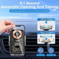 15W Fast Wireless Charger With Infrared Sensor For C10 Car Navigation - Transparent Stand