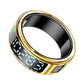 Smart Ring Gesture Control Health Monitoring Sports Modes - Gold
