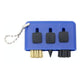 3-Piece Portable Golf Groove Cleaning Brush - Blue