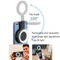 Portable Magnetic Cell Phone Fill Light - Black