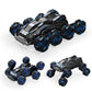 Stunt Drift Remote Control Car - Single Control Eight Wheels - Green