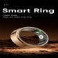 Smart Ring With Heart Rate Blood Oxygen Sleep Monitoring & Sports Modes - Size 10 - Gold