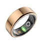 Smart Ring With Heart Rate Blood Oxygen Sleep Monitoring & Sports Modes - Size 10 - Gold