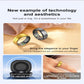 Smart Ring With Heart Rate Blood Oxygen & Sleep Monitoring - Size 11 - Gold