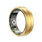 Smart Ring With Heart Rate Blood Oxygen & Sleep Monitoring - Size 11 - Gold