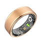Smart Ring With Heart Rate Blood Oxygen Sleep & Sports Modes - Size 10 - Gold
