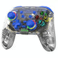 Wireless Dual Vibration Gamepad for Ps3 / Ps4 with Rgb Lights - Blue