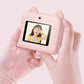 Instant Camera For Kids With Dual-Lens Mini Print Green Dinosaur Design