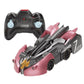 Electric Remote Control Wall Climbing Car for Kids - Mini Toy - Red Flame Handle Rc Edition