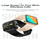 1.93 Inch Colour Screen Smart Watch Support Bluetooth Call / Health Monitoring - Silver