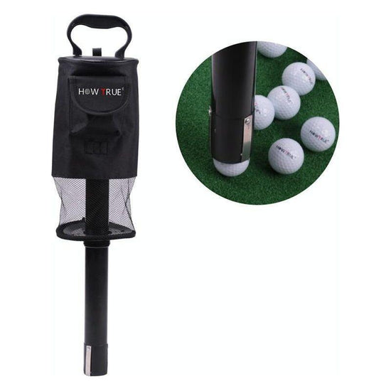Detachable Golf Ball Picker - Standing - Black