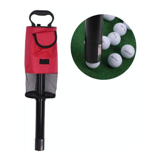 Detachable Golf Ball Picker - Standing - Black
