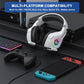 Omni Esports Headset With Mic 1.9M Length - White