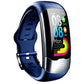 Smart Bracelet With Heart Rate And Blood Glucose Monitoring - Tft Hd - Blue