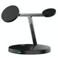 3 In 1 Magnetic Wireless Charger For Mobile Devices - White