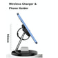 3 In 1 Magnetic Wireless Charger For Mobile Devices - White