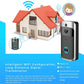 Smart Wifi Video Doorbell With Night Vision - Remote Monitoring