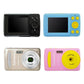 16Mp Mini Digital Camera For Kids - 2.4 Inch 720P Cute Cartoon Design - Multifunctional Toy For Children&