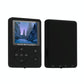 Lossless Mp4 Player With Synchronized Lyrics Cross Button Style - Black
