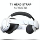 Elite Vr Headset Strap for Meta Quest 3 - Adjustable - Black