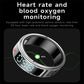 Smart Ring Gesture Control Health Monitoring Multiple Sports Size 11 - Gold