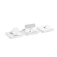 3 In 1 Wireless Charger For Apple Watch Phone & Headset - White
