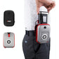 Lightweight Golf Rangefinder Waist Pack - Portable Belt Bag - Gray-Red