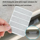 5-piece Self-adhesive Mosquito Stickers for Screen Windows with Drain Holes - White