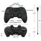 Bluetooth Gamepad for Ps4 Pro with Dual Vibration and Six-axis Control - Blue Black
