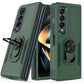 Galaxy Z Fold 4 Tpu Shockproof Case With Ring - 2 In 1 Design