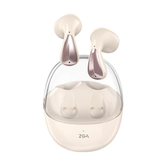 Amber True Wireless Bluetooth Earphones - Zga Gs11 - Beige