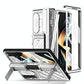 For Samsung Galaxy Z Fold4 5G Shockproof Tpu Pc Case With Pen - Gold