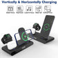 15W Wireless Fast Charge Stand With Clock And Folding Design