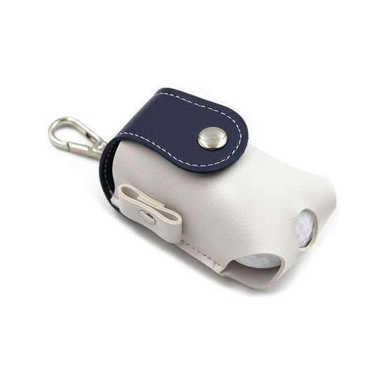 Compact Leather Golf Bag For Protection On The Go - Blue