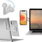 Aluminum Magnetic Phone Stand For Laptop Expansion - Silver