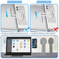 Aluminum Magnetic Phone Stand For Laptop Expansion - Silver