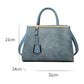 Patchwork Stone Pattern Handbag - Shoulder / Crossbody - Blue