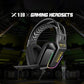 Rgb Gaming Headset With Microphone 2.2M Length - White