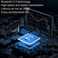Crystal Air Conduction Bluetooth Earphones - Openbuds Ows - Navy