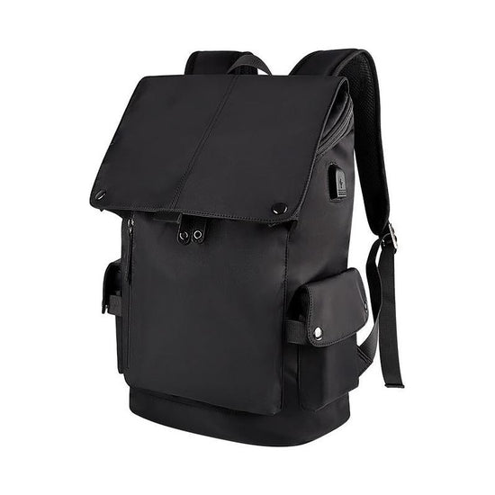 Universal Laptop Backpack With Usb Port - 13-15.6 Inch Capacity - Black