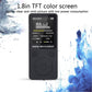 Portable Mp4 Music Player With Fm Radio & Recording Black - Blue No Memory