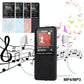 Portable Mp4 Music Player With Fm Radio & Recording Black - Blue No Memory