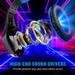 Omni Mic Gaming Headset 1.9M Length - Black Red