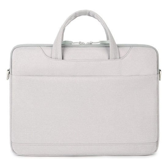 Versatile Laptop Shoulder Bag - Single Strap - Grey