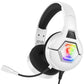 Omni-Directional Esports Headset 1.9M Length - White