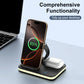 4 In 1 Magnetic Fast Wireless Charger - Silver