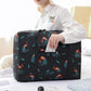 Waterproof Foldable Travel Bag - Compact & Durable - Navy Blue Flamingo