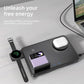 15W Magnetic Wireless Charger With Night Light - White