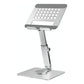 Portable Telescopic Desktop Phone Stand - Foldable & Rotating - Deep Grey