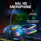 Rgb Wired Gaming Headset With Usb+3.5Mm - Black